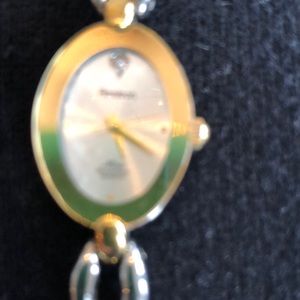 Multi color metal watch